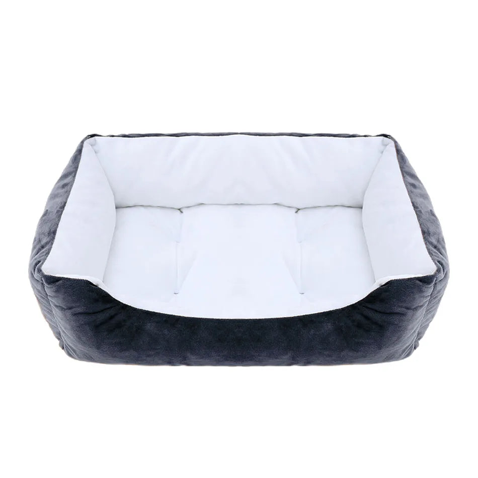 CozyDog Plush Pet Bed - Light Grey