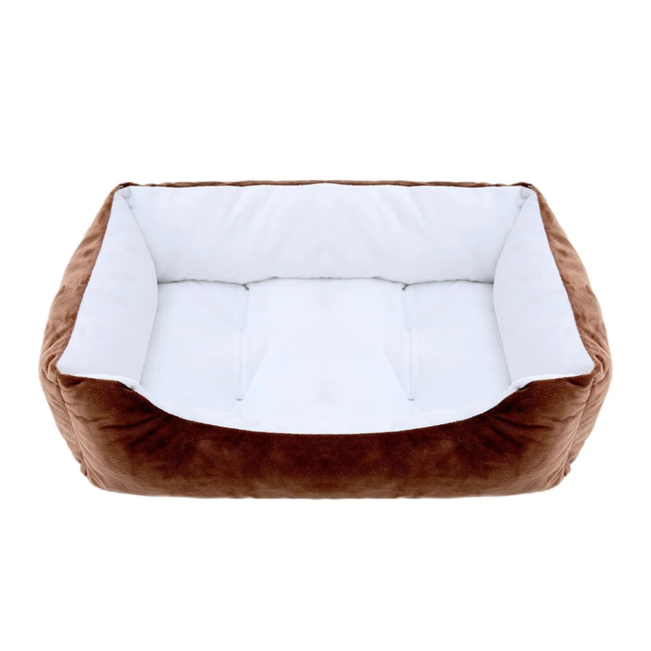 CozyDog Plush Pet Bed - Light Grey