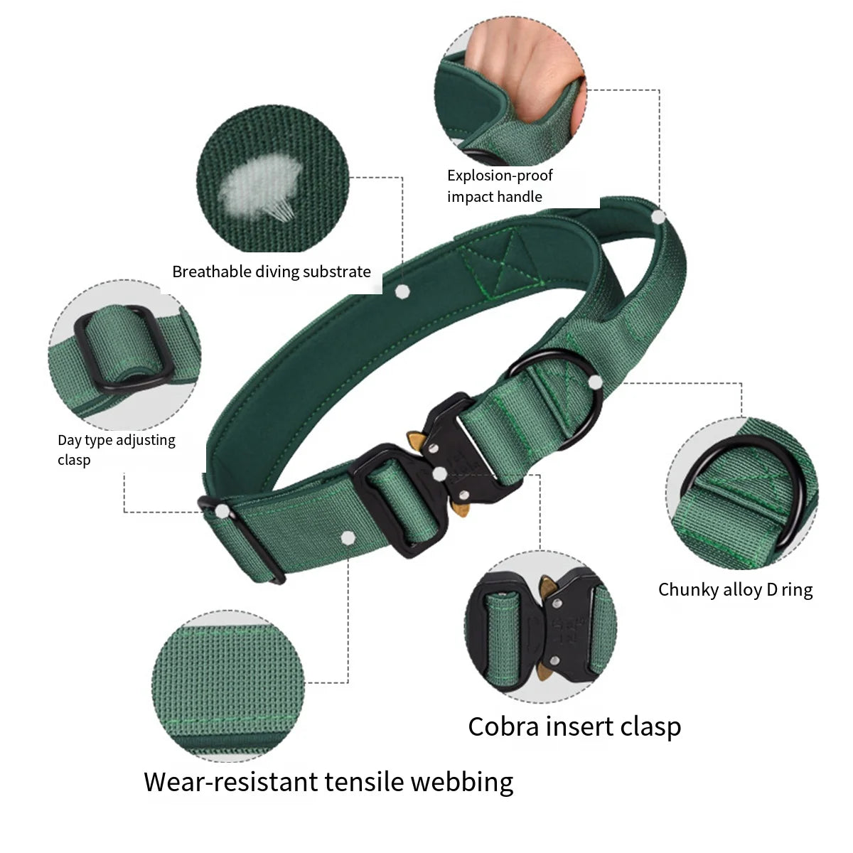 Zooomies Dog Collar 2 - Black