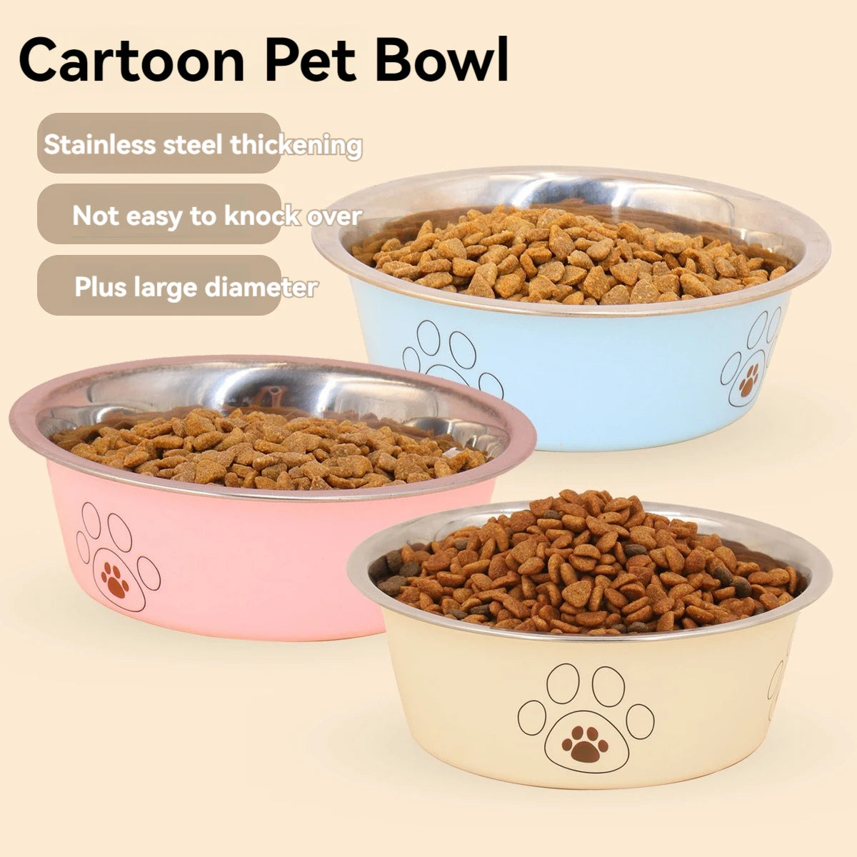 Footprint Dog Bowl