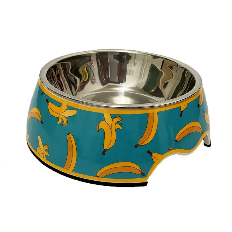 Fish Design Dog Bowl