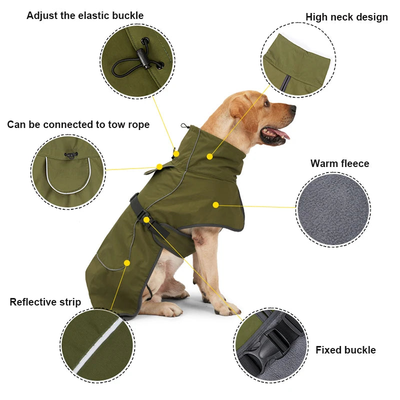 SafeTrek Reflective Dog Jacket