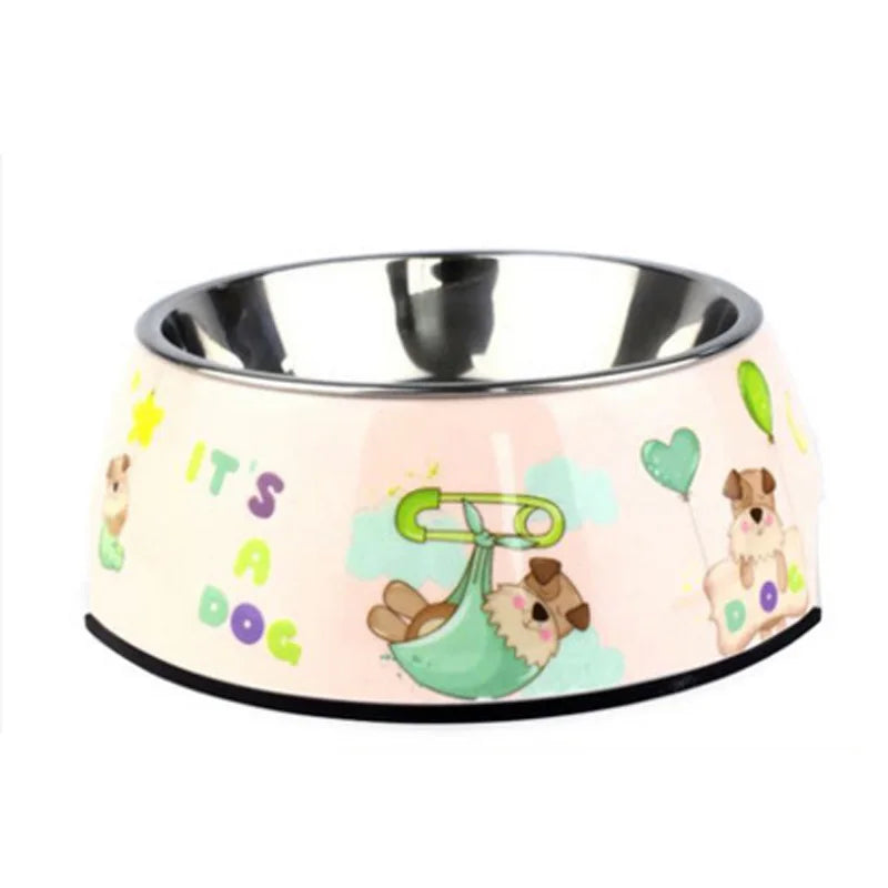 Fish Design Dog Bowl