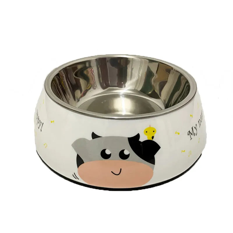 Fish Design Dog Bowl