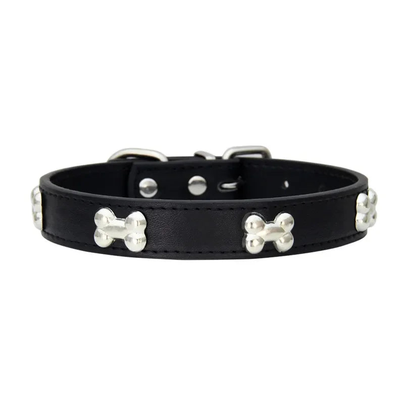 Bone Leather Collar