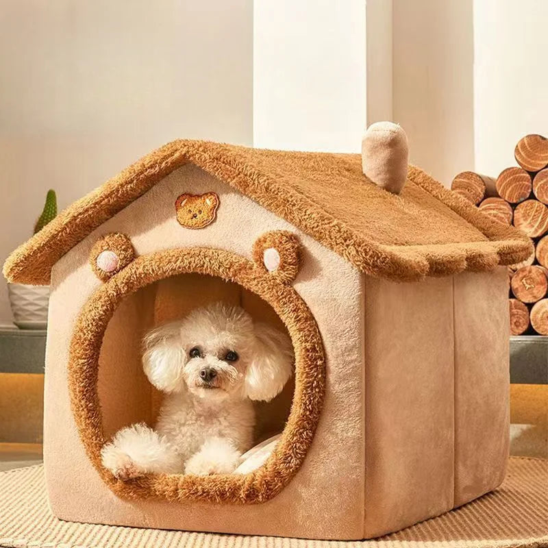 CozyComfort - Pet Cottage Brown