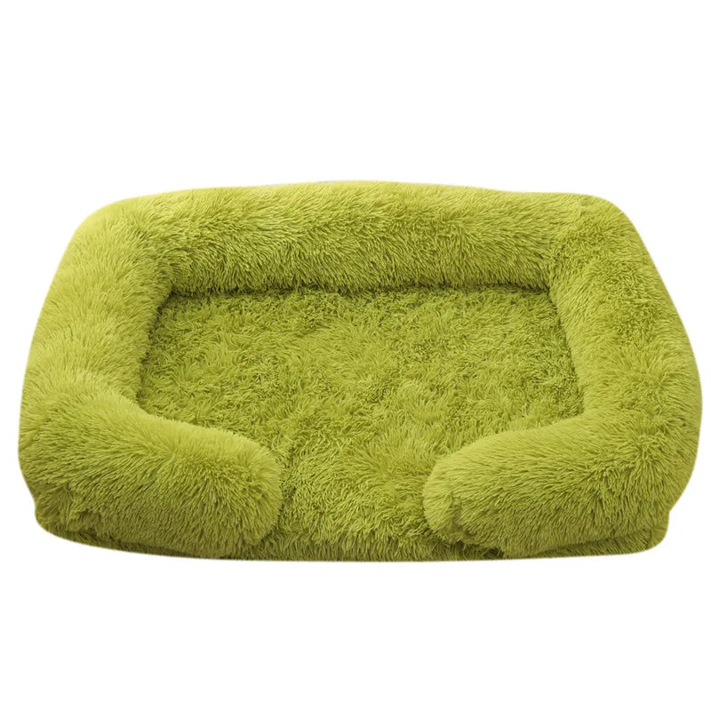 Koralfur CozySnuggle Plush Dog Bed