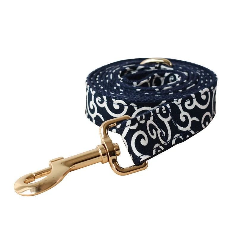 Funky Blue Set Collar Leash