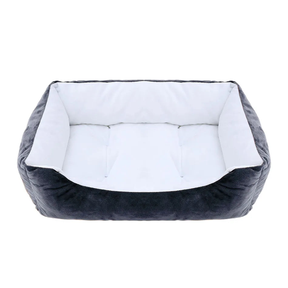 CozyDog Plush Pet Bed - Light Grey