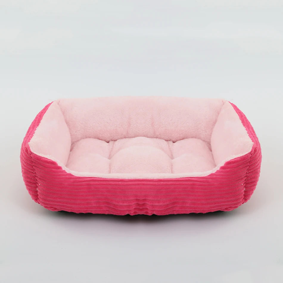 CozyDog Plush Pet Bed - Pink Porky