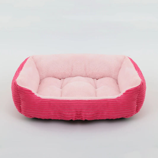 CozyDog Plush Pet Bed - Pink Porky