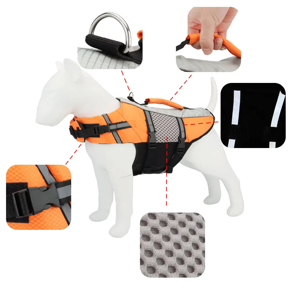 SafeSplash Dog Life Jacket