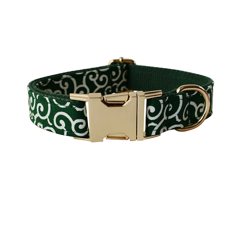 Funky Green Set Collar Leash