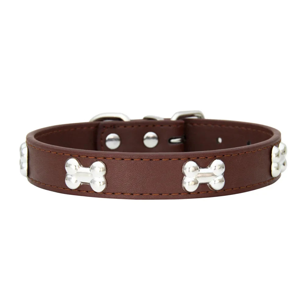 Bone Leather Collar