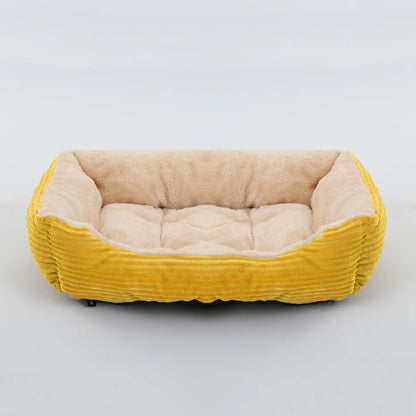 CozyDog Plush Pet Bed - Banana