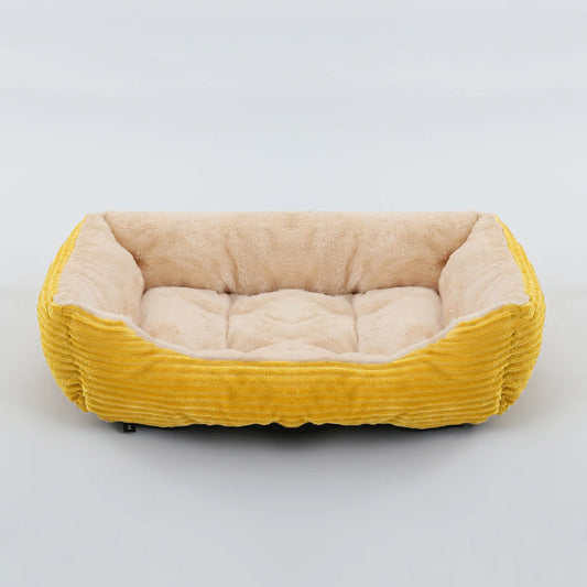 CozyDog Plush Pet Bed - Banana