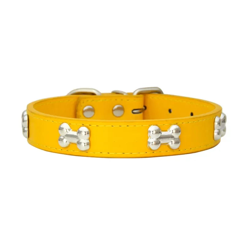 Bone Leather Collar