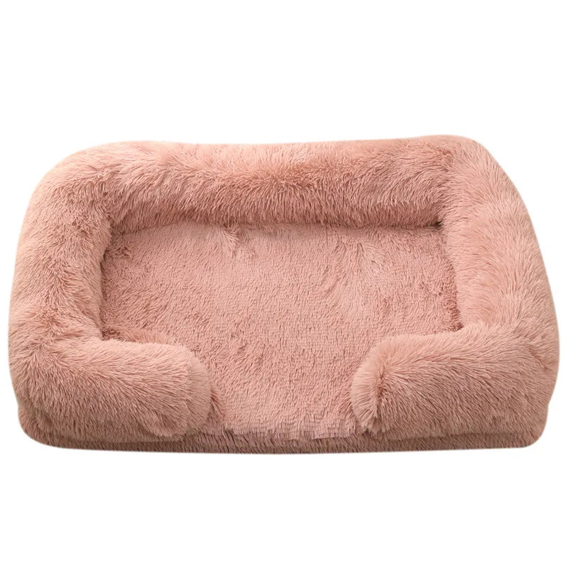 Koralfur CozySnuggle Plush Dog Bed