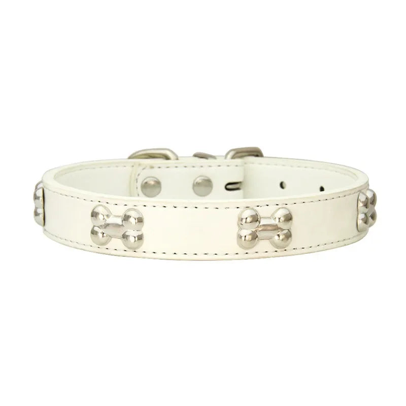 Bone Leather Collar