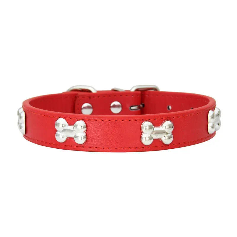 Bone Leather Collar