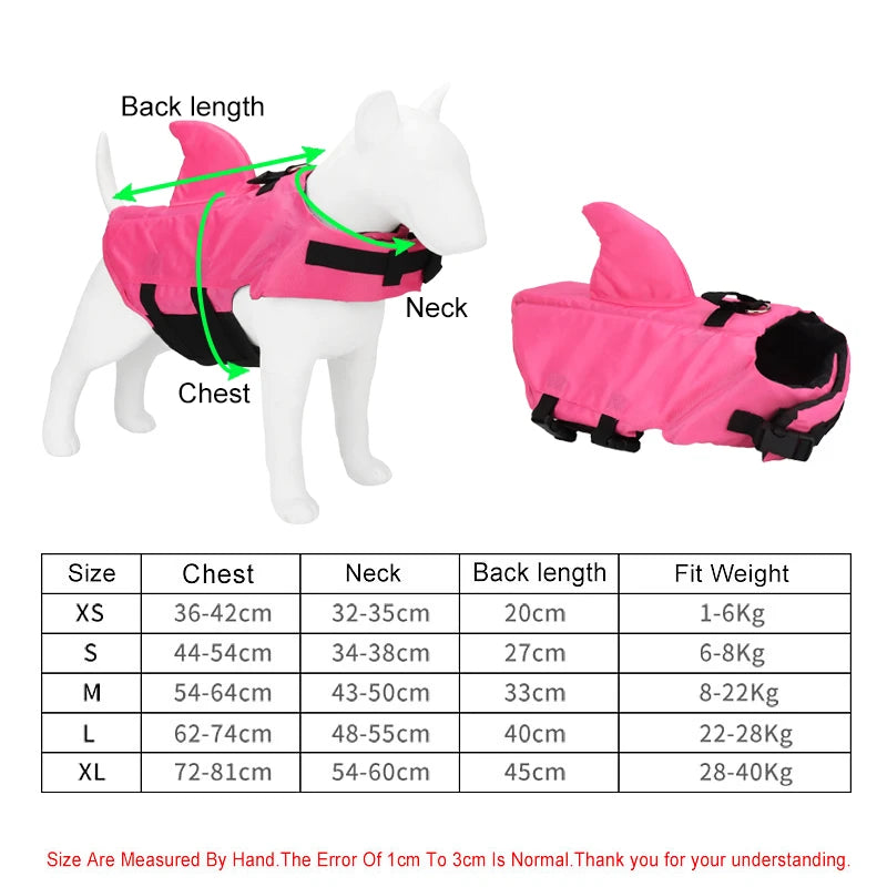 SharkGuard Pet Swim Vest