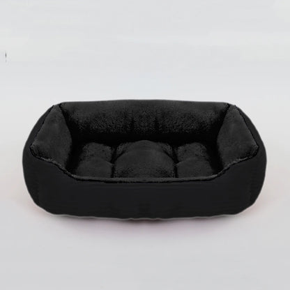 CozyDog Plush Pet Bed - Black