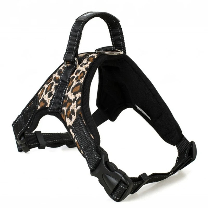 ComfortFit Pro Leopard – Adjustable & Durable Dog Harness