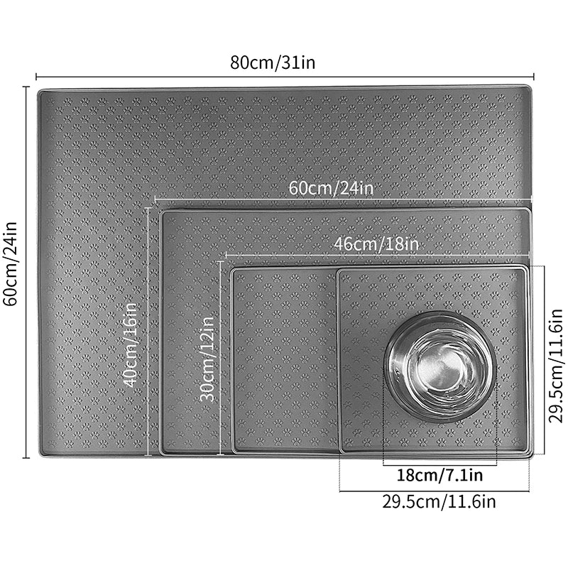 Placemat Food Bowl