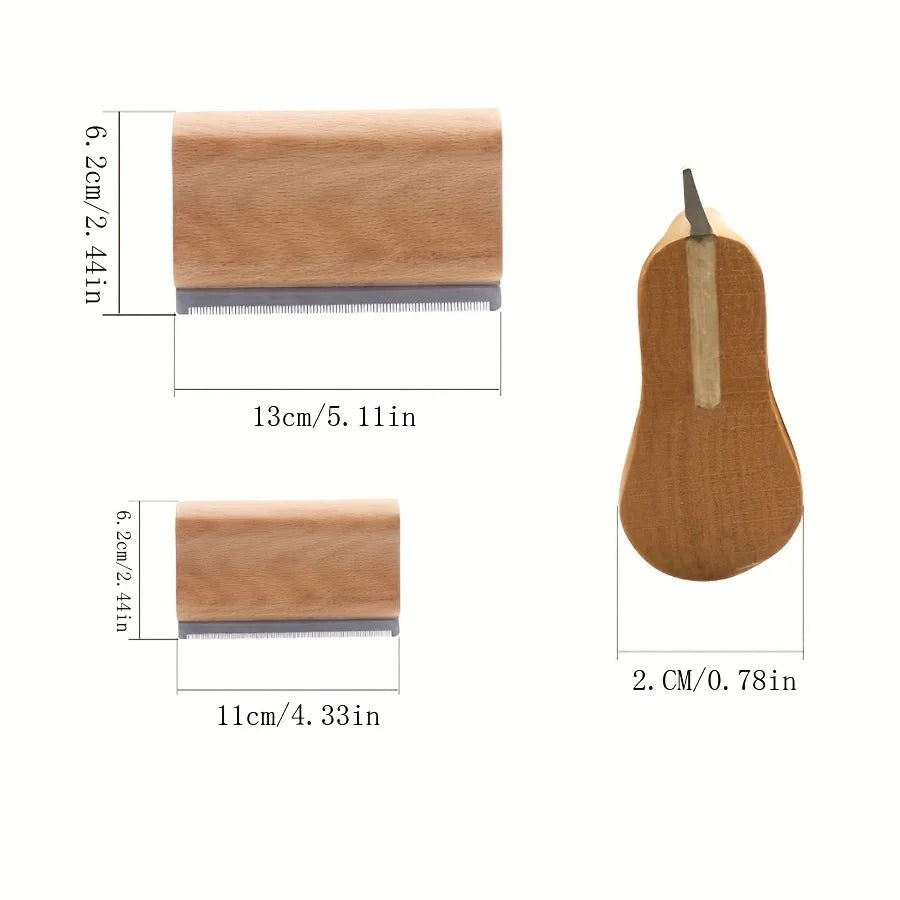 Wood Shedding Brush