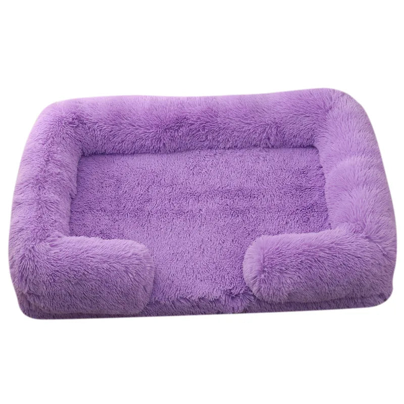 Koralfur CozySnuggle Plush Dog Bed