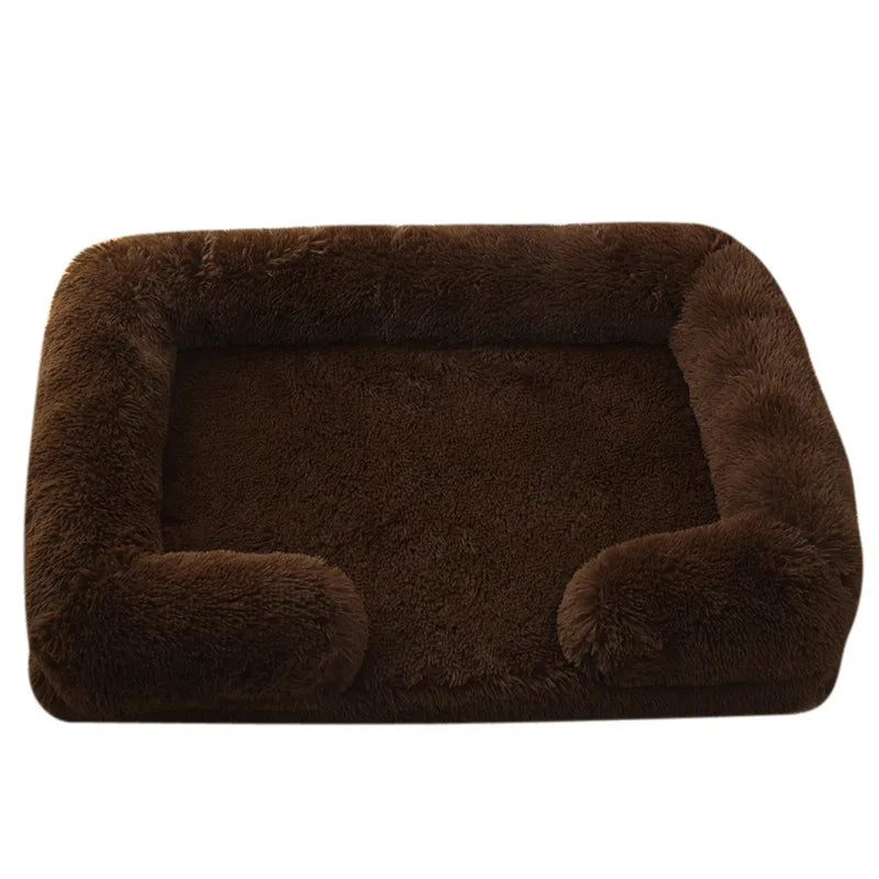 Koralfur CozySnuggle Plush Dog Bed