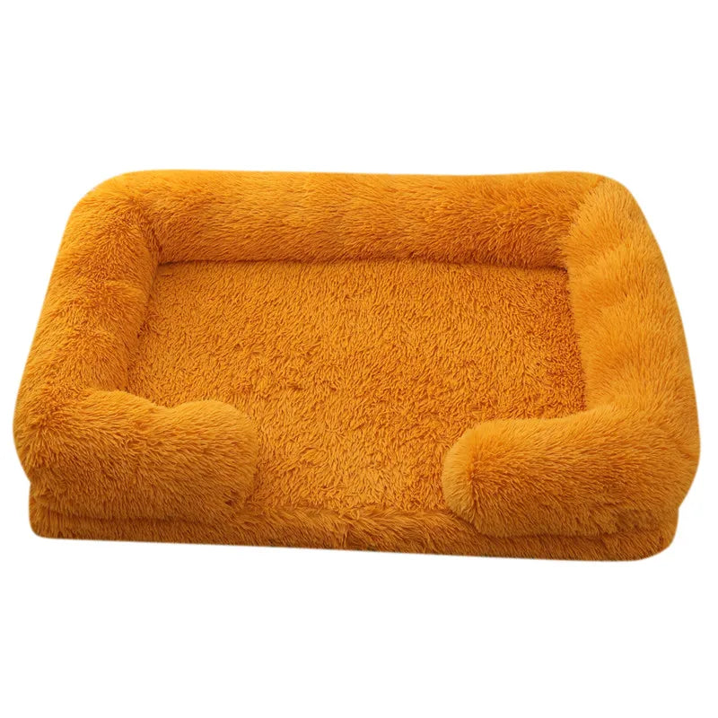 Koralfur CozySnuggle Plush Dog Bed