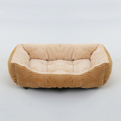 CozyDog Plush Pet Bed - Light Grey