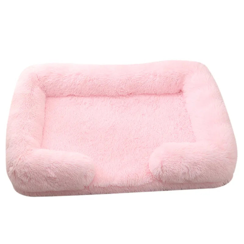 Koralfur CozySnuggle Plush Dog Bed