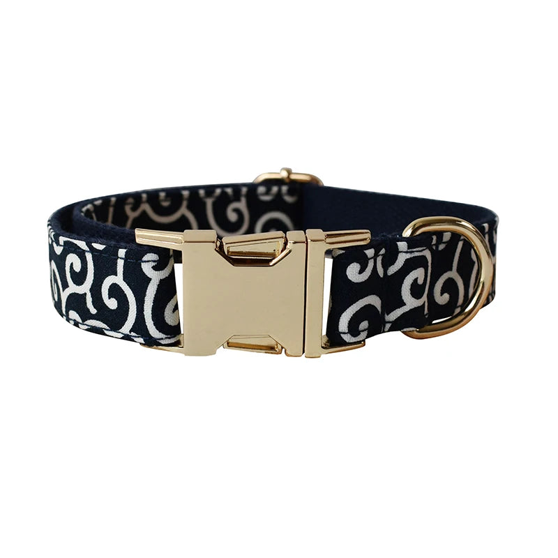 Funky Blue Set Collar Leash