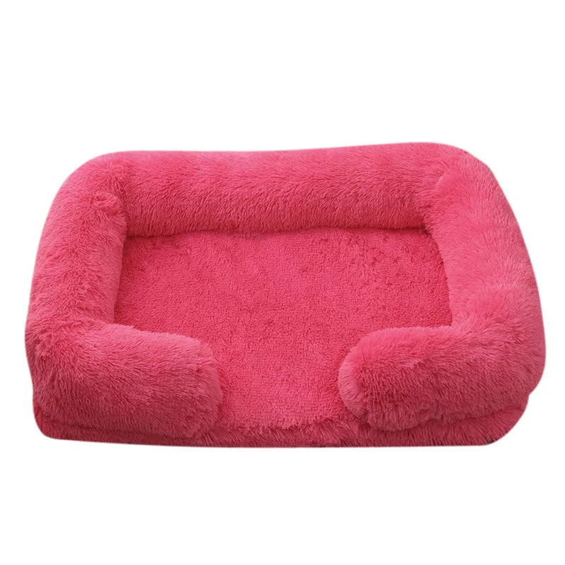 Koralfur CozySnuggle Plush Dog Bed