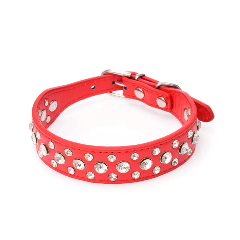 Crystal Red Collar