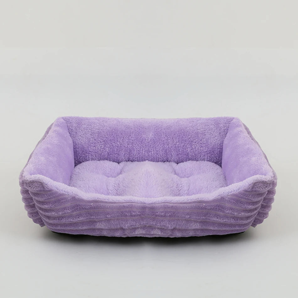 CozyDog Plush Pet Bed - Purple