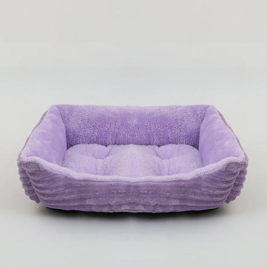 CozyDog Plush Pet Bed - Purple