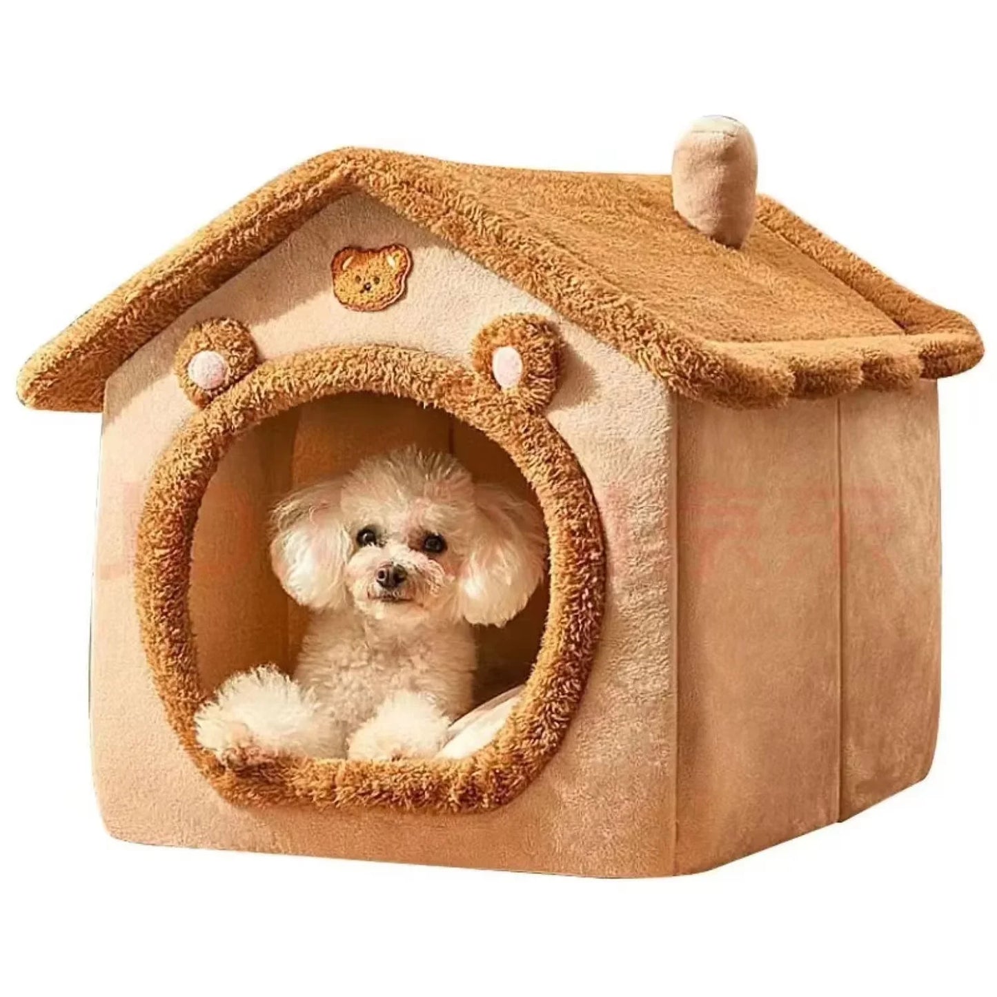 CozyComfort - Pet Cottage Brown