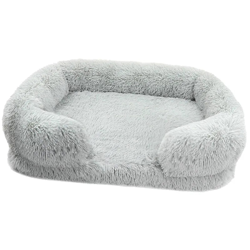 Koralfur CozySnuggle Plush Dog Bed