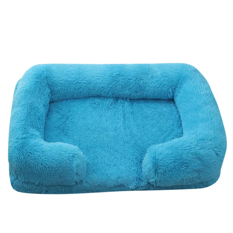 Koralfur CozySnuggle Plush Dog Bed